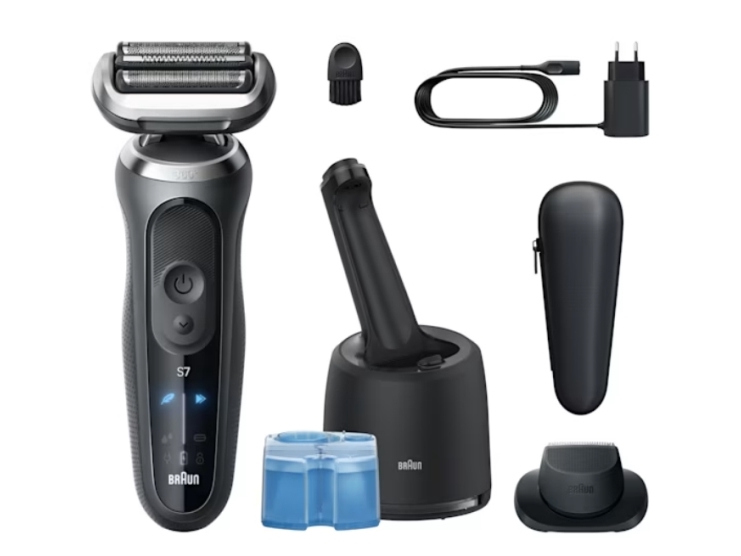 Braun Series 7 72-C7200??, Folierakapparat, Svart, Rostfritt stål, Knappar, Intensiv, Vanlig, LED | Hårvård - Skägg- / Hårtrimmer - Rakapparater | GameStuff