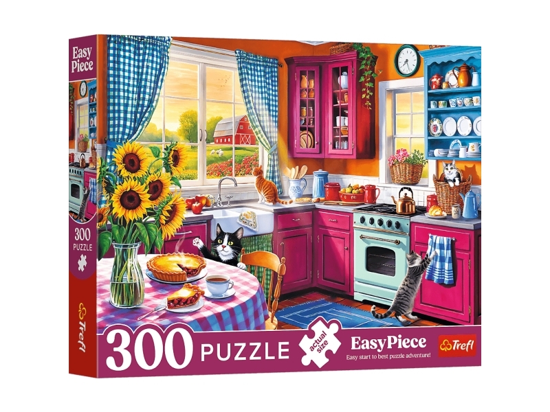 Puslespil Morning in the kitchen 300 brikker