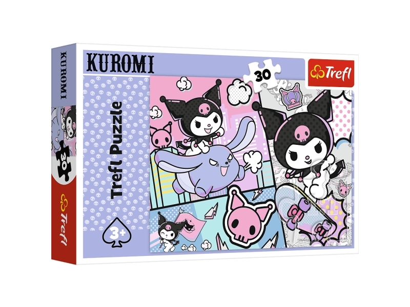 Trefl Puzzle Spielen Mit Kuromi 30 Elemente (18325)