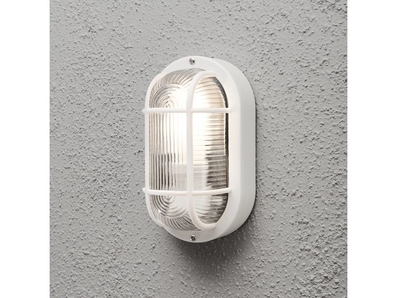 Konstsmide 7650-200, 1 Glühbirne(N), Ip44, Weiß