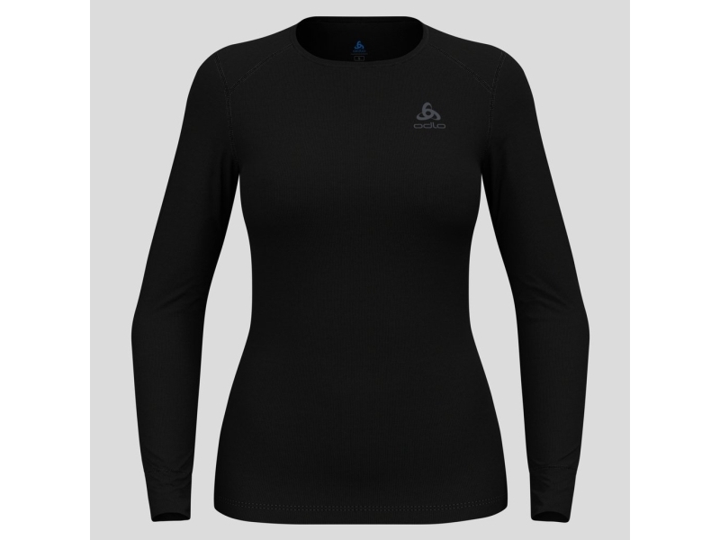Odlo Active Warm Eco BL Top Crew Neck LS naisten lämpöpaita - musta