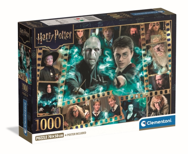 Clementoni Puzzle Kompakt Harry Potter 1000 Teile (37048)