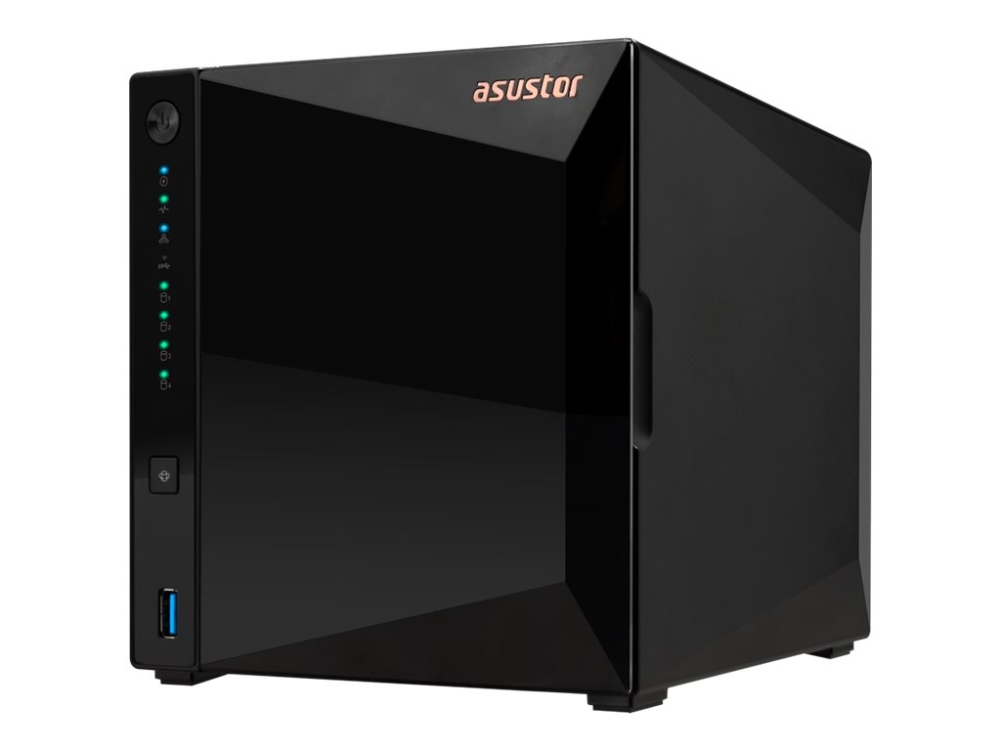 ASUSTOR Drivestor 4 Pro Gen2 AS3304T - V2 - NAS-server - 4 fack - RAID JBOD, 0, 1, 5, 6, 10 - RAM 2 GB - 2.5 Gigabit Ethernet - iSCSI support | Datorkomponenter - Hårddisk & Lagring - NAS | GameStuff