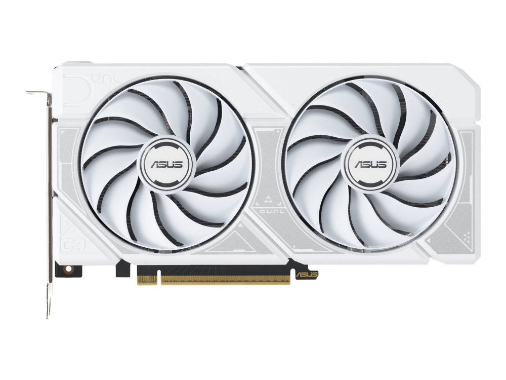 ASUS Dual - White OC Edition - grafikkort - GeForce RTX 5060 Ti - 16 GB GDDR7 - PCI Express 5.0 - 3 x DisplayPort, HDMI - vit | Datorkomponenter - Grafikkort & Tilbehör - NVIDIA | GameStuff