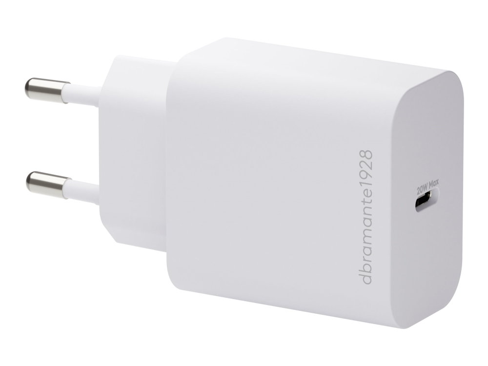 Dbramante1928 Re-Charge - Netzadapter - Lose - 20 Watt - 3 A - Pd/Pps (24 Pin Usb-C) - Weiß - Europa