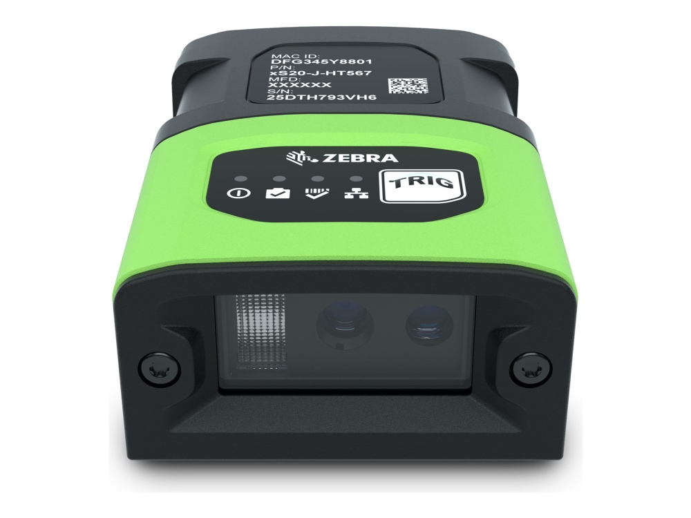 Zebra Fs20, Fixed Bar Code Reader, 1D/2D, Cmos, Code 93, Codabar, Code 128, Msi-Plessey, U.P.C., Code 39, Aztec Code, Pdf417, Data Matrix, Qr Code, D