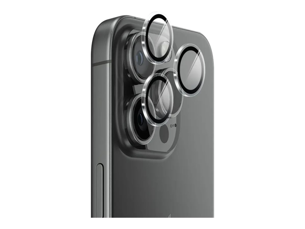 Dbramante1928 Eco-Lens - Objektiv Beskyttelse For Mobiltelefon - Klar - For Apple Iphone 15 Pro, 15 Pro Max
