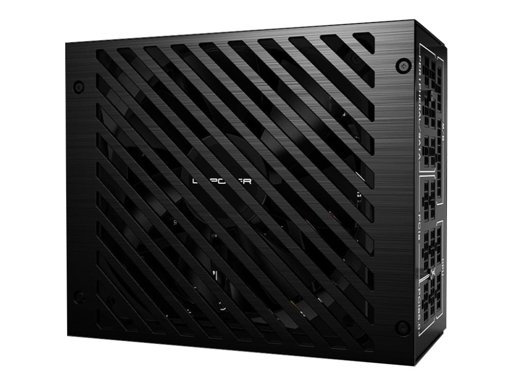 LC Power Platinum Series LC1000P V3.0 - power supply - 1000 Watt Strømforsyning - 1000 Watt - 135 mm - ATX 3.0 - 80 Plus Platinum certified