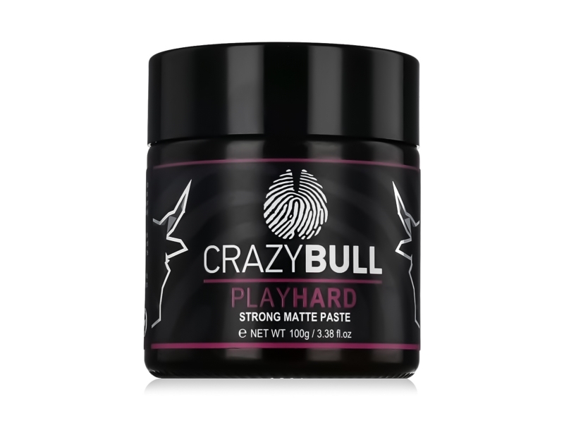 CrazyBull Play Hard Strong Matte Paste 100 g