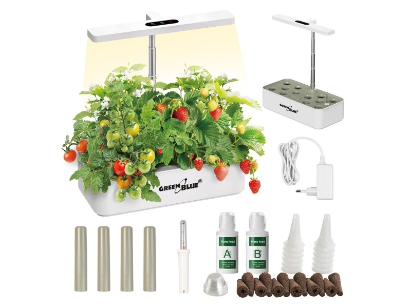 GreenBlue Intelligent odlingssystem för inomhusväxter, SMART kruka, 4L kapacitet, 220-240V AC 50/60Hz 0,4A GB133 | Köksutrustning - Bakartiklar - Köksvågar | GameStuff