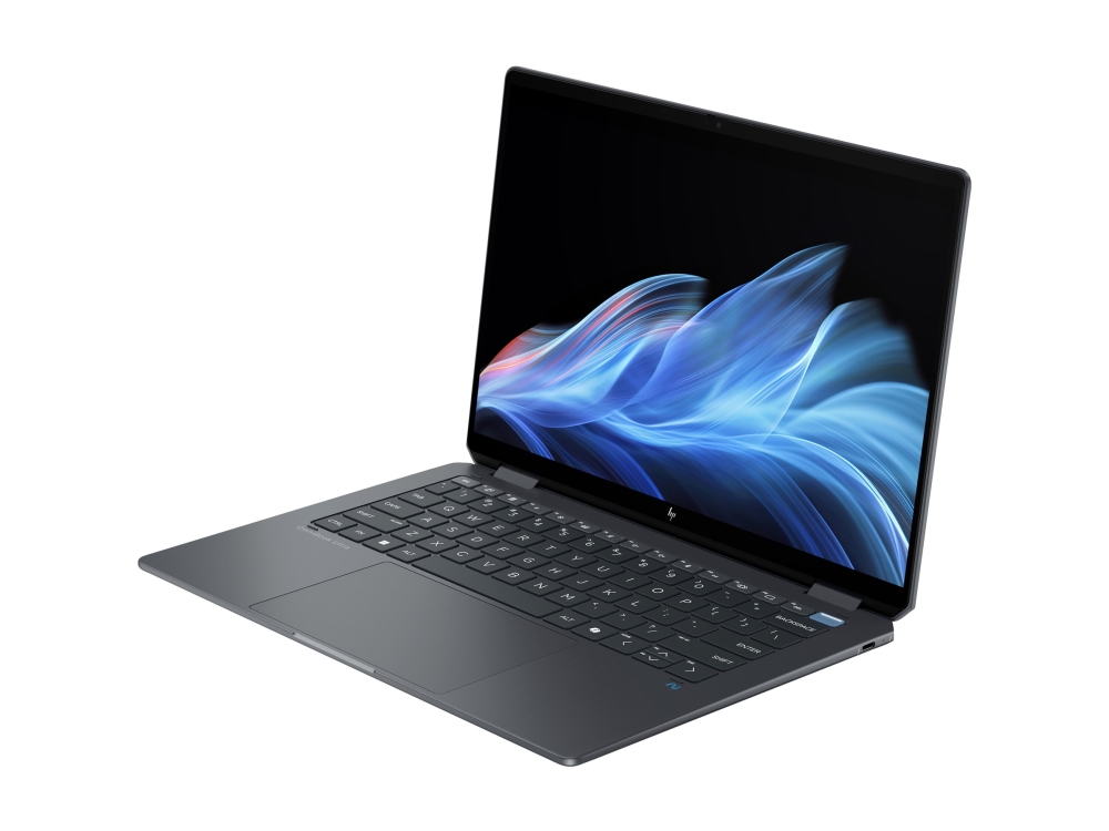 HP OmniBook Ultra Flip Laptop 14-fh0071no - Flipputformning - Intel Core Ultra 7 - 256V / upp till 4.8 GHz - Evo - Win 11 Home - Intel Arc Graphics 140V - 16 GB RAM - 512 GB SSD NVMe - 14 OLED pekskärm 2880 x 1800 (3K) @ 120 Hz - Wi-Fi 7, Bluetooth - grå - kbd: hela norden | Datorer & Surfplattor - Bärbar dator - Ultrabooks | GameStuff