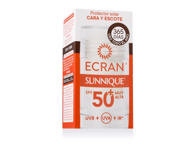 Ecran Sunnique Face And Neckline Stick Spf 50+ 30 Ml
