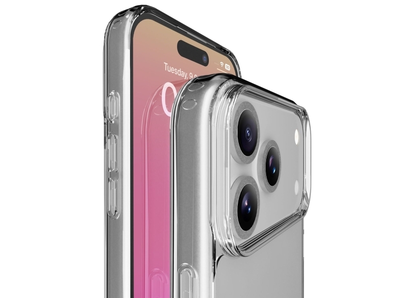 Cellularline Clearduoiph17prmt, Cover, Apple, Iphone 17 Pro Max, 17,5 Cm (6.9"), Transparent