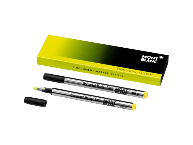 Montblanc Luminous Yellow korostuskynä keltainen 2 kpl (105168)