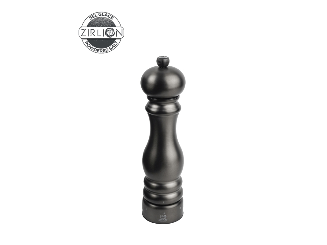 Peugeot Paris Chef, Saltkværn, Kulfiber, Rustfrit stål, Rustfrit stål, 220 mm, Frankrig