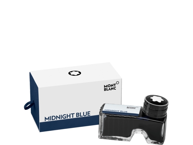 Montblanc 109204 Midnight Blue Inkwell Blue Black 60,0 Ml (109204)