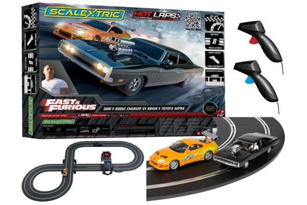 Fast and Furious Hot Laps racerset 1:32 | Leksaker - Radiostyrda leksaker - Bilbanor | GameStuff