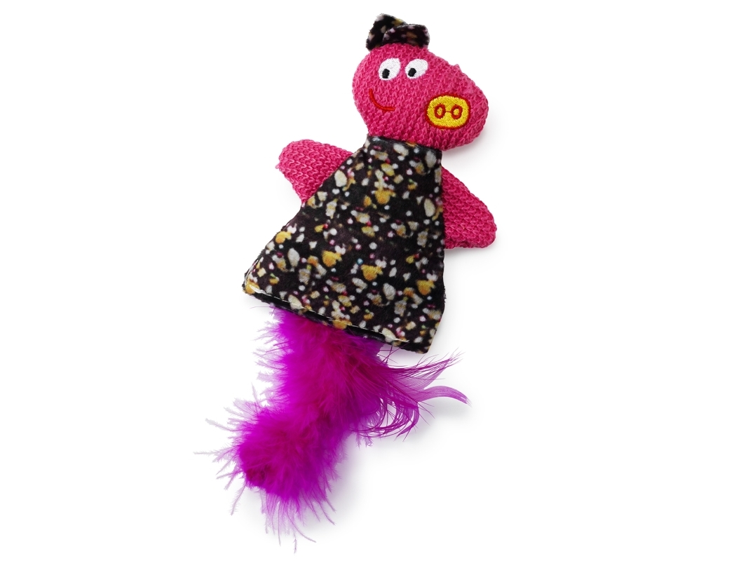 DOGMAN Katteleke CatnipCrazy gris 24cm