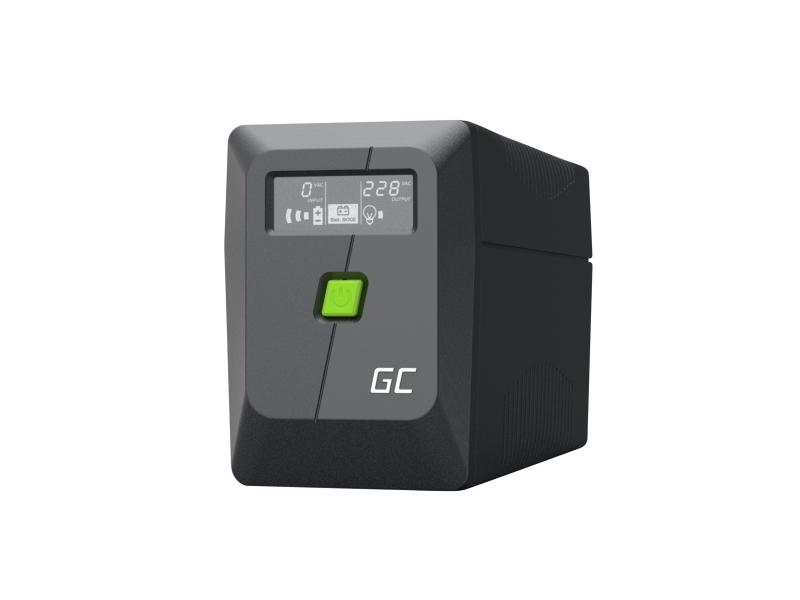 Greencell 650Va 360W Powerproof Ups Mit Lcd-Anzeige