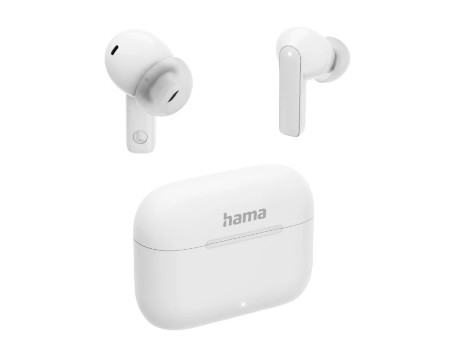 Hama Passion Clear Ii, True Wireless Stereo (Tws), Opkald/Musik, 20 - 20000 Hz, 50 G, Headset, Hvid