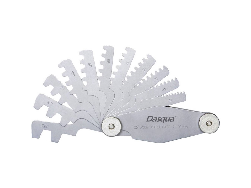 Dasqua 1041-0105 Einstelllehre 2 - 20 Mm Klingenanzahl: 12