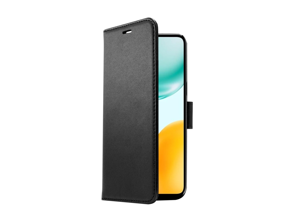 Screenor Smart - Vikbart fodral för mobiltelefon - eco-läder, termoplastisk polyuretan (TPU) - svart - för Honor X5c Plus | N - A | GameStuff