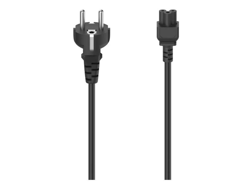 Hama Essential Line - Strømkabel - Power Cee 7/7 Til Iec 60320 C5 - 2.5 A - 1.5 M - Sort