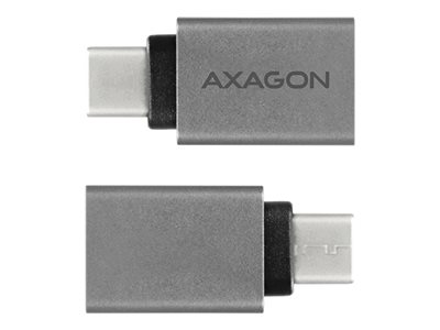 Axagon Rucm-Afa, Usb Type C, Usb Type A, Metallisch