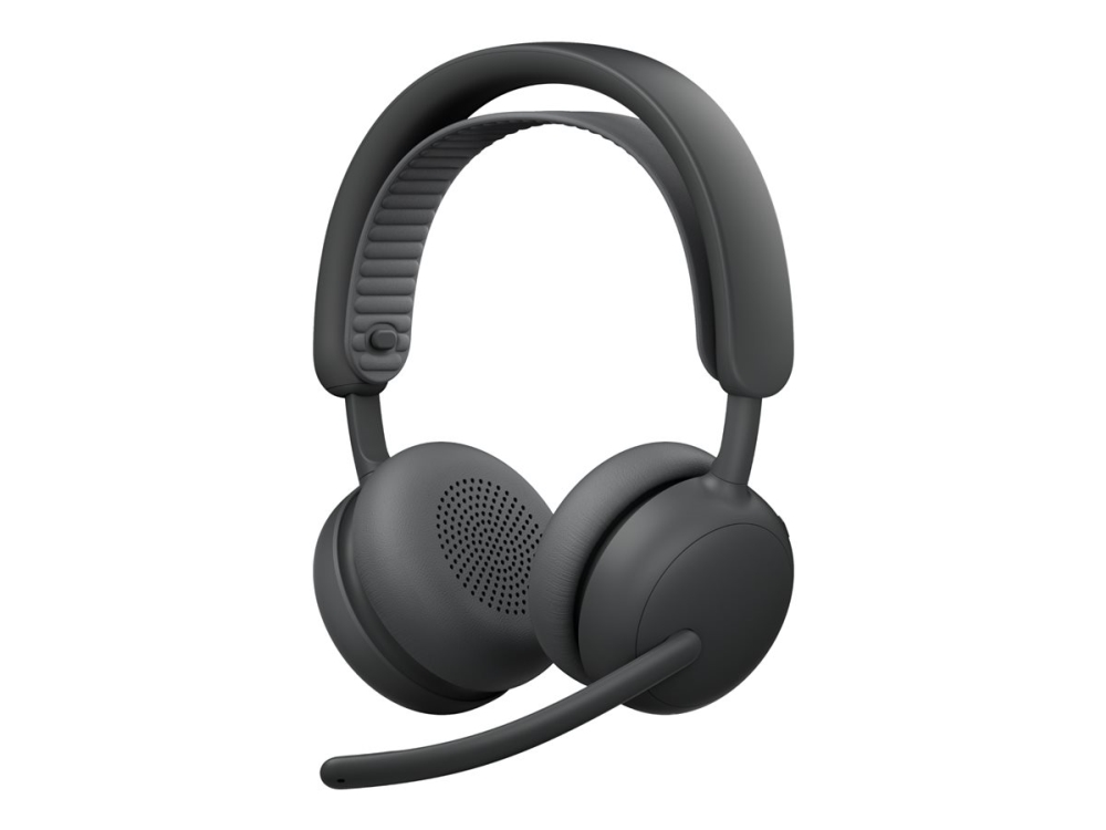 Logitech Zone Wireless 2 ES - Headset - på øret - Bluetooth - trådløs, kablet - aktiv støjfjerning - USB-C - grafit