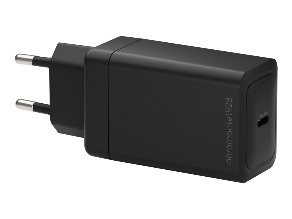 Dbramante1928 Bulk - It - Eu Wall Charger - Usb-C 65W - Blk, Indoor, Ac, 20 V, Black