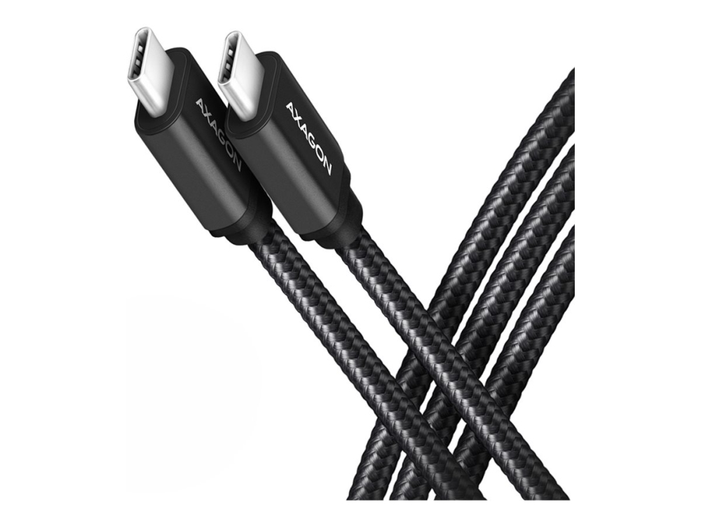Axagon Bucm3-Cm10ab Speed Usb-C <> Usb-C 3.2 Gen 1 Kabel 1 M, 1 M, Usb C, Usb C, Usb 3.2 Gen 1 (3.1 Gen 1), 5 Gbit/S, Schwarz