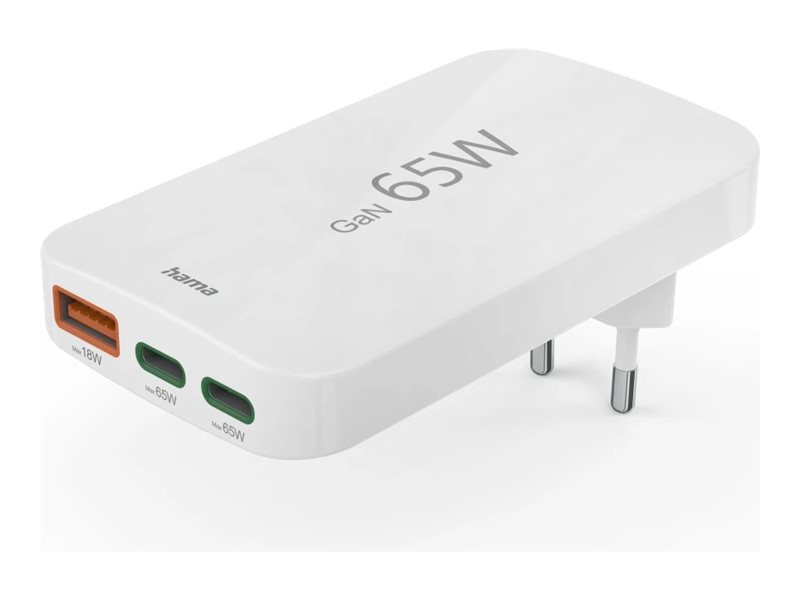 Hama-Ladegerät 2X Usb-C 1X Usb-A