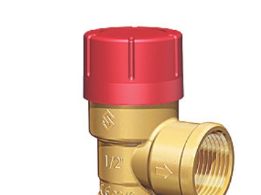 Flamco Sicherheitsventil 1/2" X 3/4" 2,5 Bar Mit Muffe, Widersteht Medien Mit Bis Zu 50% Glykol.