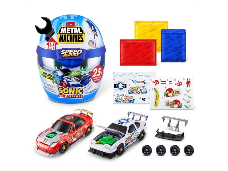 Metalmash Transport Legetøjssæt Zuru Metal Machines Sonic 67128
