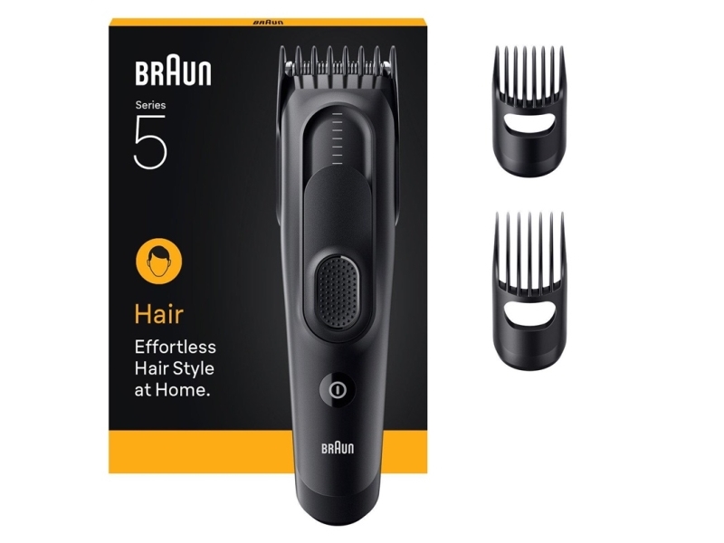 Braun Series 5 Hc5530 Haarschneider, 17 Längeneinstellungen, Kabellos, Schwarz