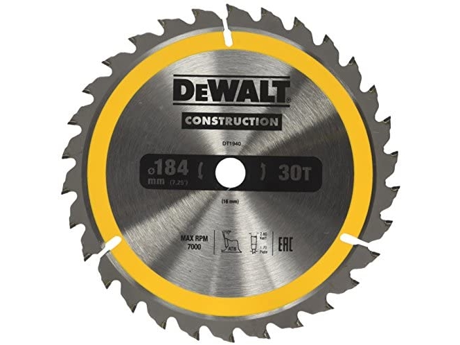 DeWALT ?DT1940-QZ, Tr&auml;, 18,4 cm, 1,6 cm, DeWALT, 310 g, 1 styck
