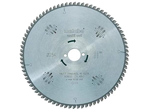Metabo ?628223000, Plast, 25,4 Cm, 3 Cm, 1,8 Mm, 6100 Rpm, 2,4 Mm