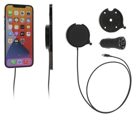 Brodit 216324, Handy/Smartphone, Aktive Halterung, Auto/Innenbereich, Schwarz