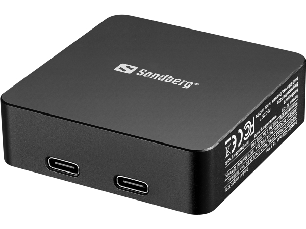 Sandberg 3In1 Magnet Powerbank 5000, 5000 Mah, Wireless Charging, 20 W, Black