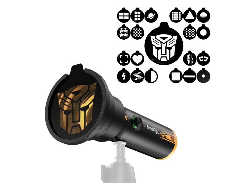 SmallRig 5512, 10 W, LED, Svart, Batteri, 103 mm, 103 mm | Foto och video - Foto- & videotillbehör - Fotostudio | GameStuff