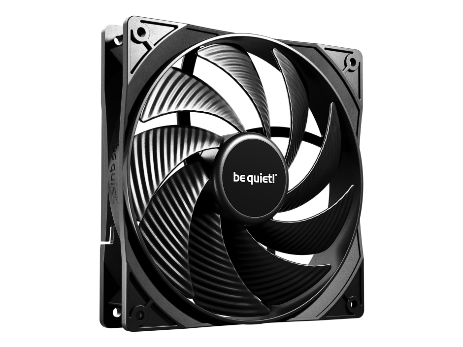 Be Quiet! Pure Wings 3 140 Mm Pwm High-Speed Triple Pack, Fan, 14 Cm, 1800 Rpm, 122.6 M³/H, Black