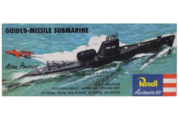 Model Set U.S.S. Nautilus 1:350 | Hobby - Modellbygge - Plast Byggmodeller - Starter set | GameStuff