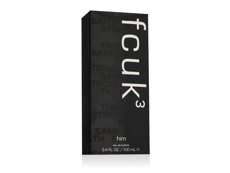 Fcuk Fcuk 3 For Him Eau De Toilette 100 Ml (Man)
