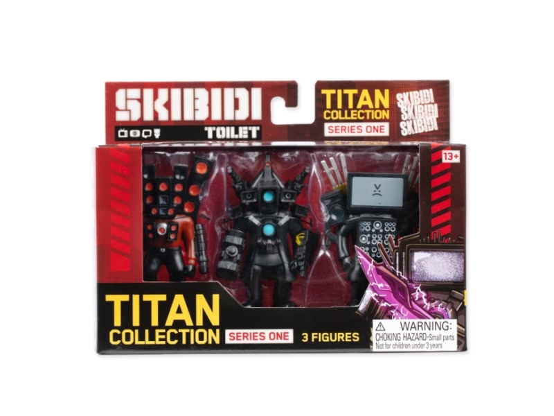 SKIBIDI TOILET MINI MYSTERY FIGURES ASS CDU