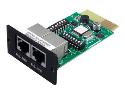 Apc Modbus Card Srvsmb001 - Adapter For Fjernadministration - Rs-485 X 2 - For Easy Ups On-Line Srv3kra