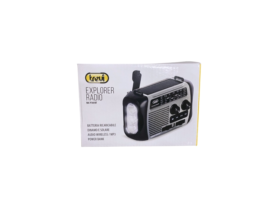 Trevi RA 7F 30 Bluetooth® -radio, harmaa