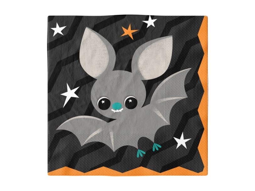 Cats & Bats Servietter, 16 Stk