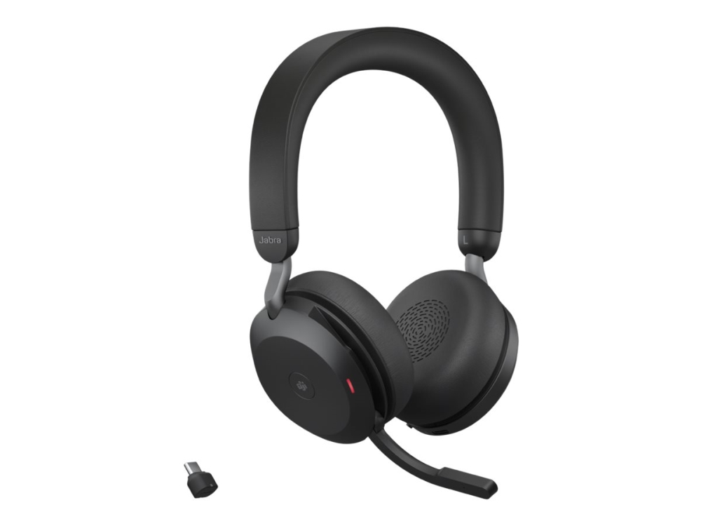 Jabra Evolve2 75 - Usb-A Uc - Black, Wired & Wireless, 197 G