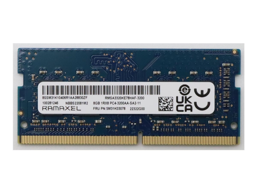 8Gb Ddr4 Sodimm Memory Module