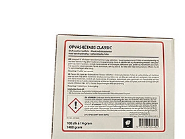 Diskmaskinsflikar - Diskmaskinsflikar 14g, förpackning om 100st | Vitvaror - Vitvaror tillbehör - Diskmaskin tillbehör | GameStuff